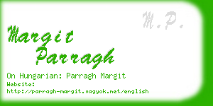 margit parragh business card